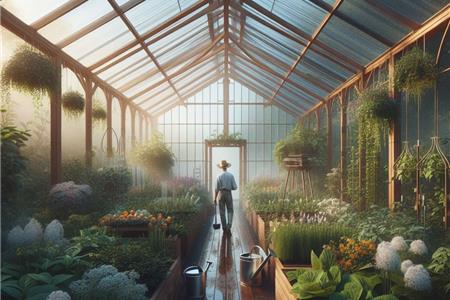 ساخت گلخانه مدرن