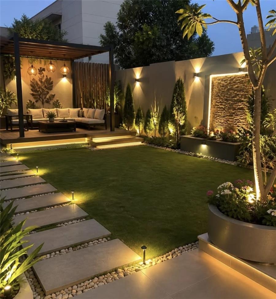 طراحی و اجرای فضای سبز