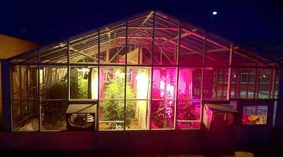 گلخانه با تجهیزات مدرن