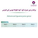 طریق مصرف کود ایگوانا جویس گرو ادونس همراه با دوز مصرفی - 