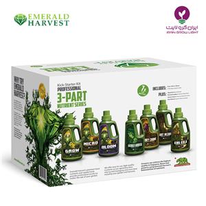 خرید کیت کود مایع استارتر امرالد مخصوص خاک - EMERALD HARVEST starter kit soil