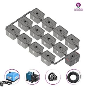 پکیج RDWC هیدروپونیک 12 POT