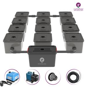 پکیج RDWC هیدروپونیک 12 POT