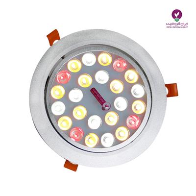 پروژکتور رشدگیاه سقفی توکار - 24 وات IP