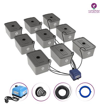 پکیج DWC هیدروپونیک 9 XL