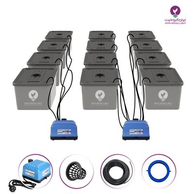 پکیج DWC هیدروپونیک 12 XL