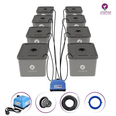پکیج DWC هیدروپونیک 8 XL