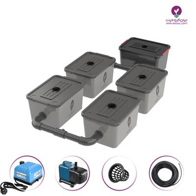 پکیج RDWC هیدروپونیک 4 POT