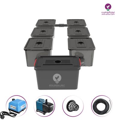 پکیج RDWC هیدروپونیک 6 POT