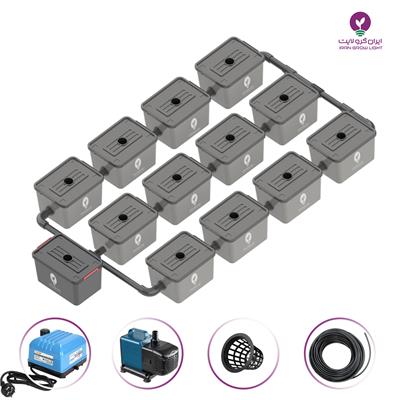 پکیج RDWC هیدروپونیک 12 POT