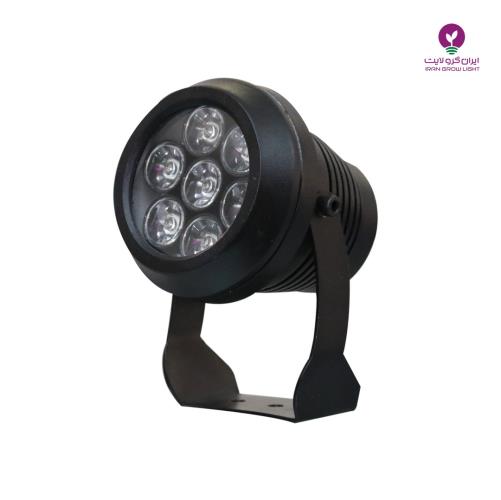 خرید پروژکتور رشد گیاه 7 وات با فریم سفید