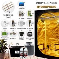 پکیج  هیدروپونیک با گروباکس 1*1*2